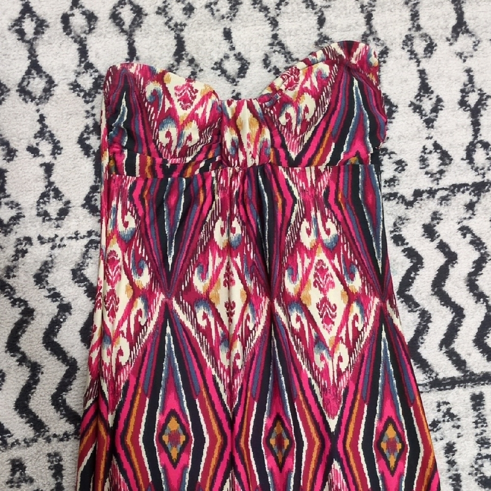 Xhilaration Multicolor Patterned Dress